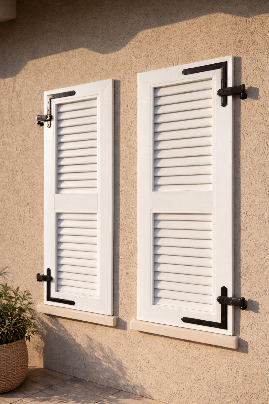 תריסי רפפה REHAU PVC